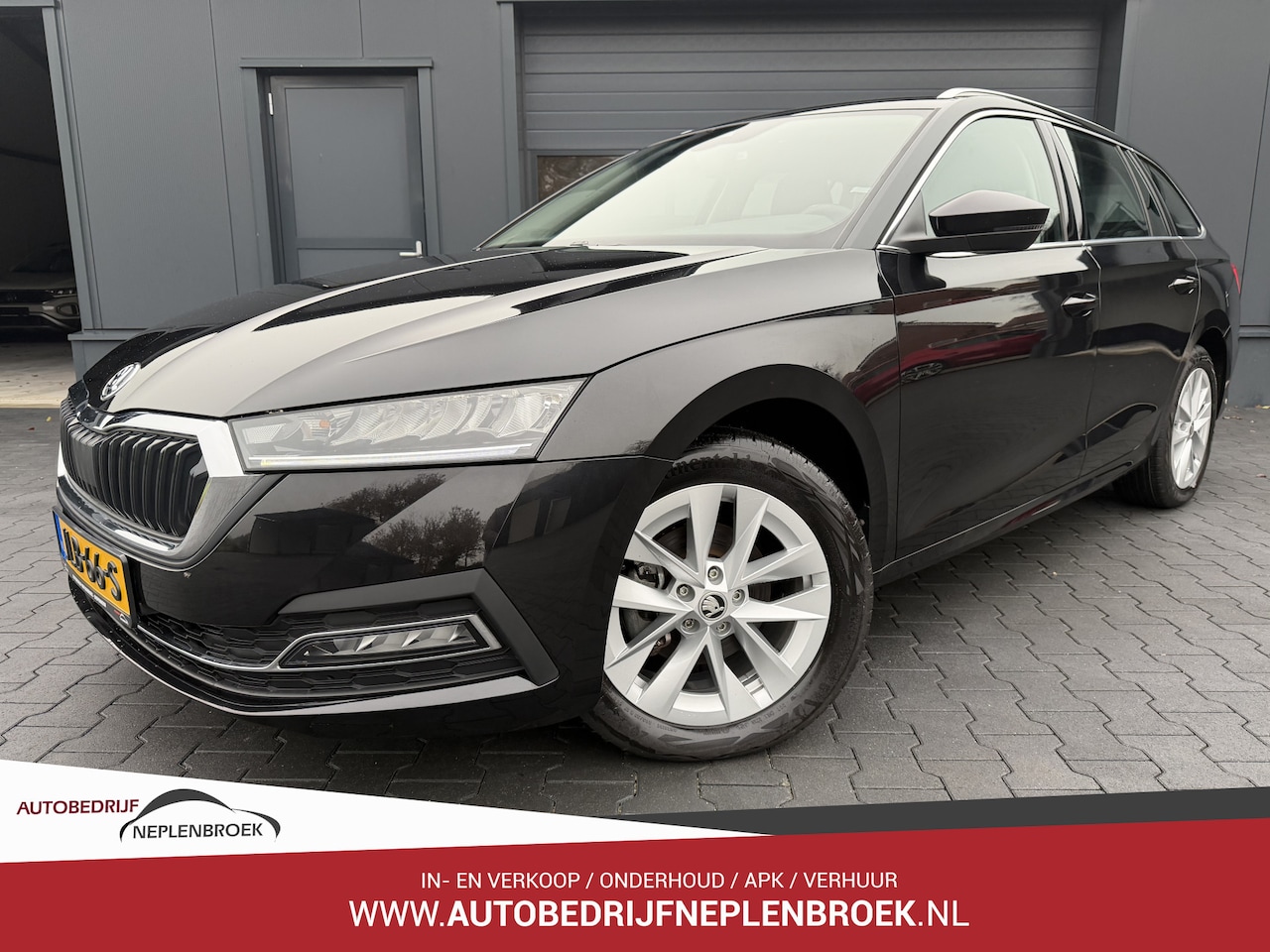 Skoda Octavia Combi - 1.5 e-TSI Hybride Business Edition Plus Bj 2021 Km 8399 Unieke stand Dealer onderhouden AP - AutoWereld.nl