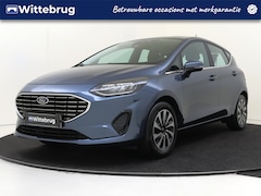 Ford Fiesta - 1.0 EcoBoost Hybrid Titanium Stoelverwarming | Parkeersensoren| Apple Carplay & Android Au