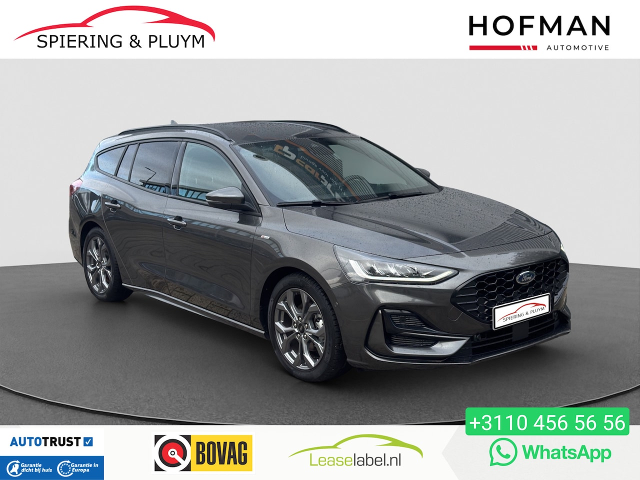 Ford Focus Wagon - 1.0 EcoBoost Hybrid ST Line | Head-Up | Winter Pack | Driver Assist pack - AutoWereld.nl