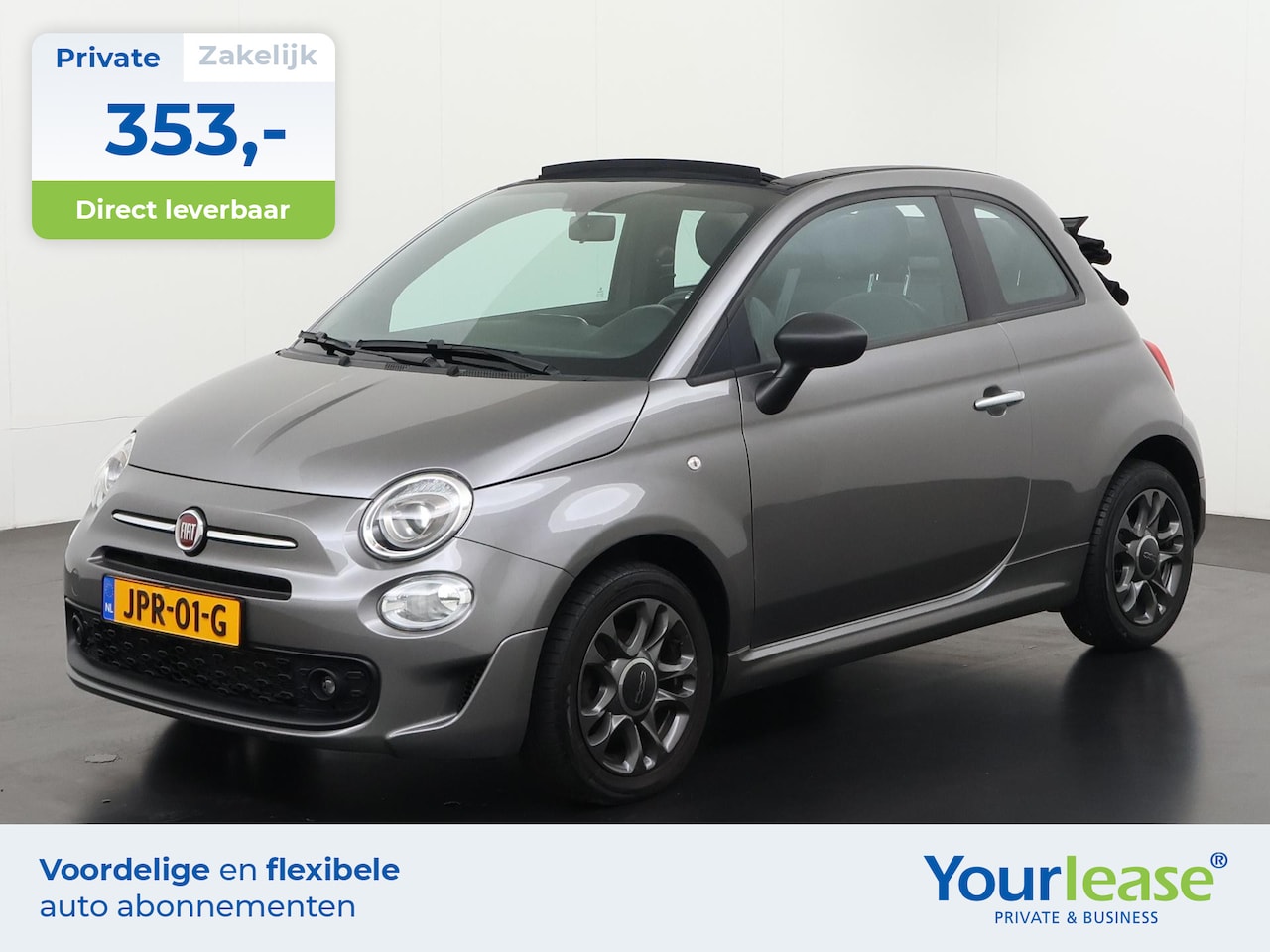 Fiat 500 C - 1.0 Hybrid Dolcevita | All-in 353,- Private Lease | Direct uit voorraad - AutoWereld.nl