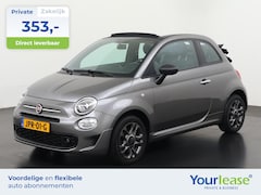 Fiat 500 C - 1.0 Hybrid Dolcevita | All-in 353, - Private Lease | Direct uit voorraad