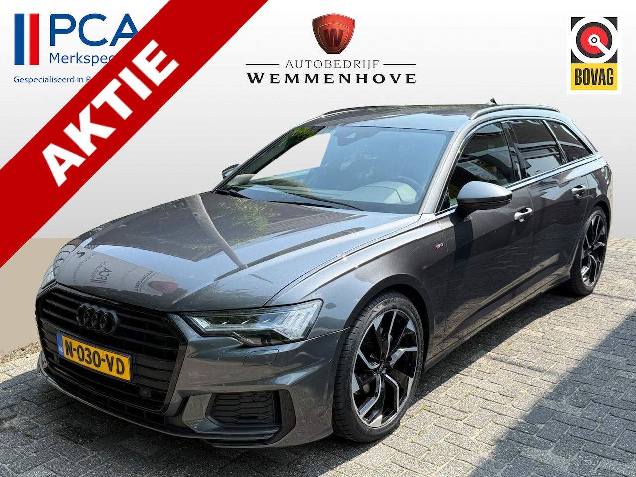 Audi A6 Avant - 40 TFSI S edition Airco-Ecc/Navi/S-Line/Trekhaak/Nieuw Type - AutoWereld.nl