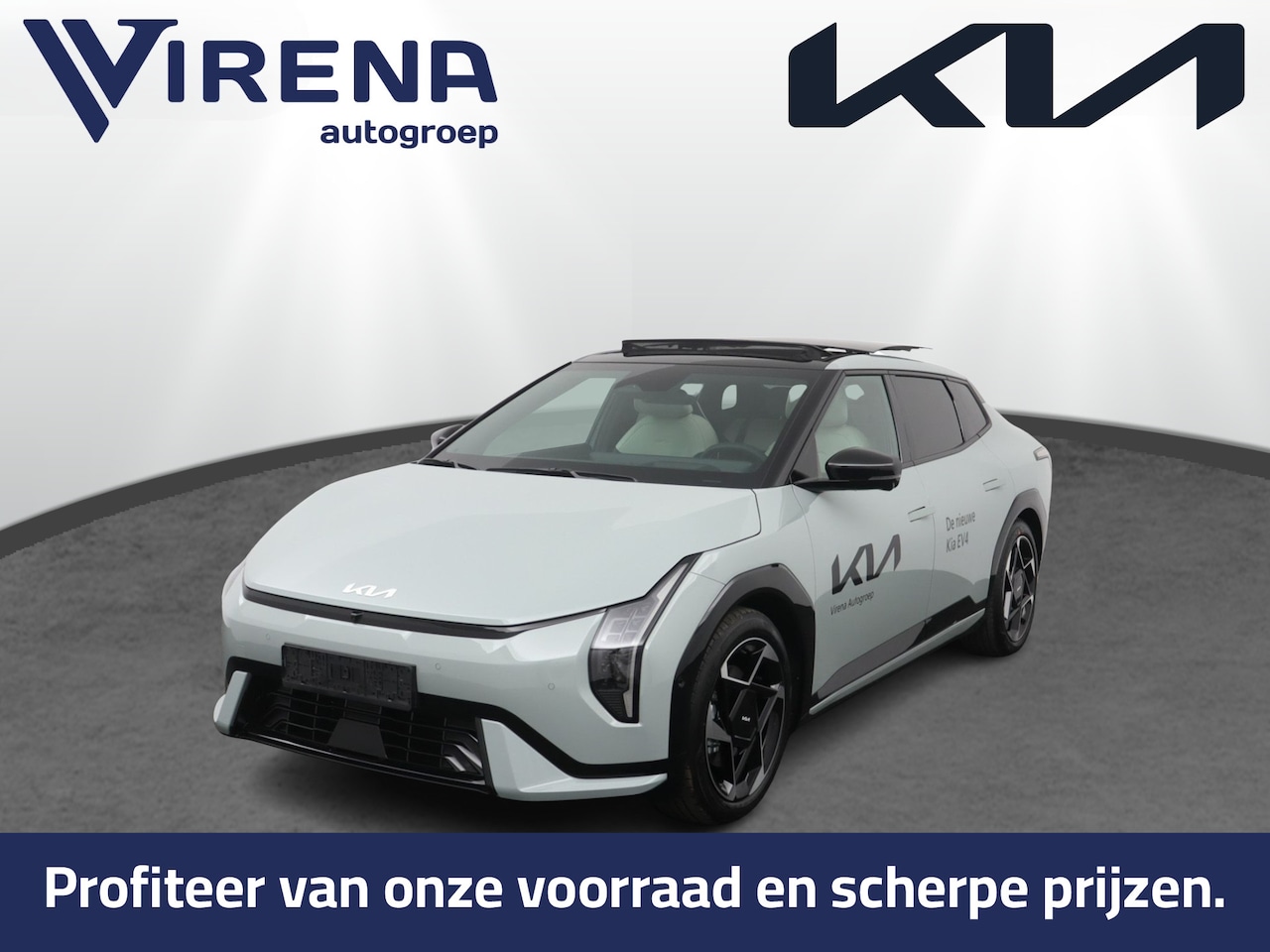 Kia EV4 Fastback - GT-PlusLine 81.4 kWh - Direct leverbaar - Kantel/Schuifdak - 360 graden camera - Harman Ka - AutoWereld.nl