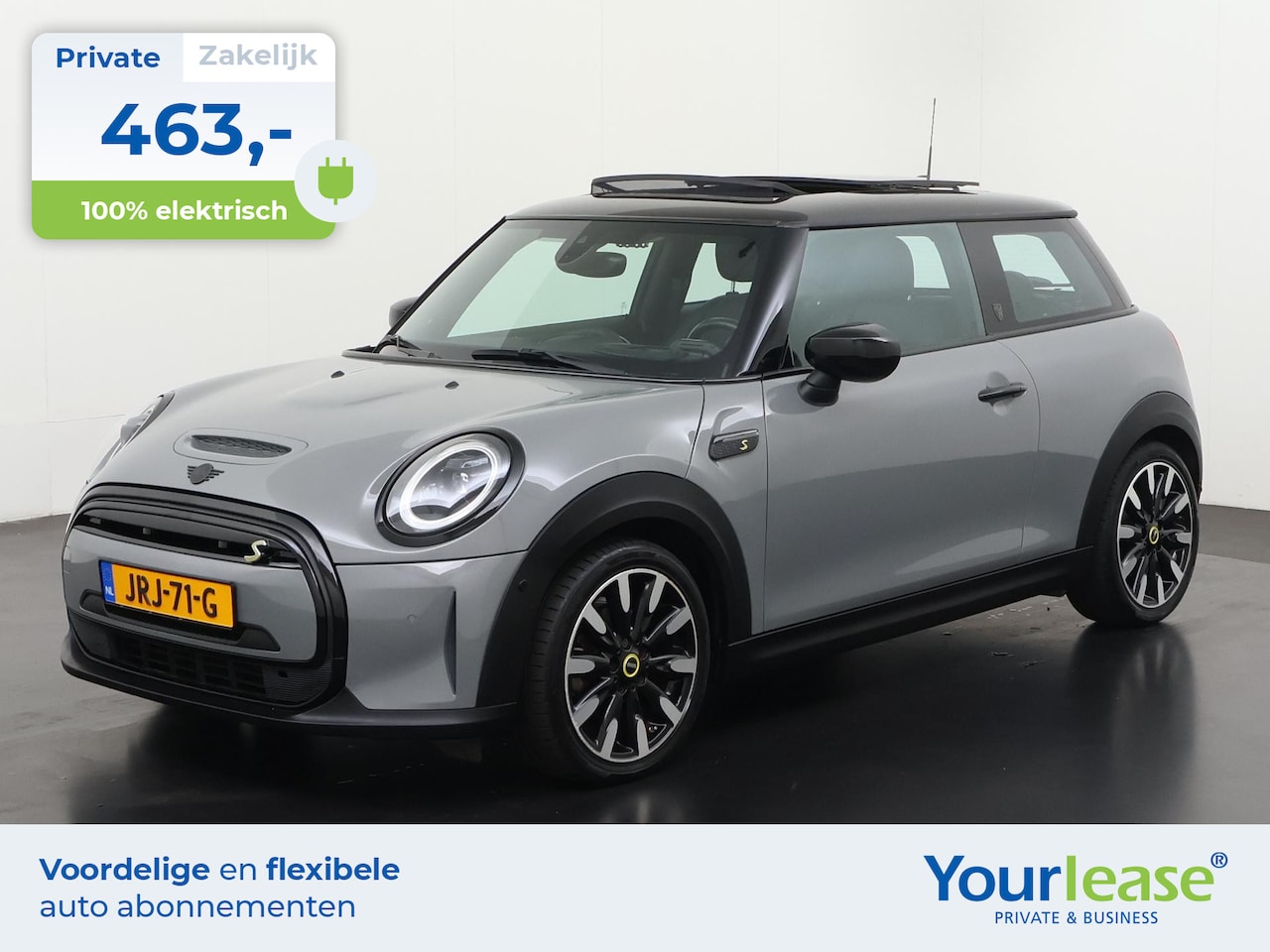 MINI Mini-Electric - MINI Yours 33 kWh | All-in 463,- Private Lease | Direct uit voorraad - AutoWereld.nl