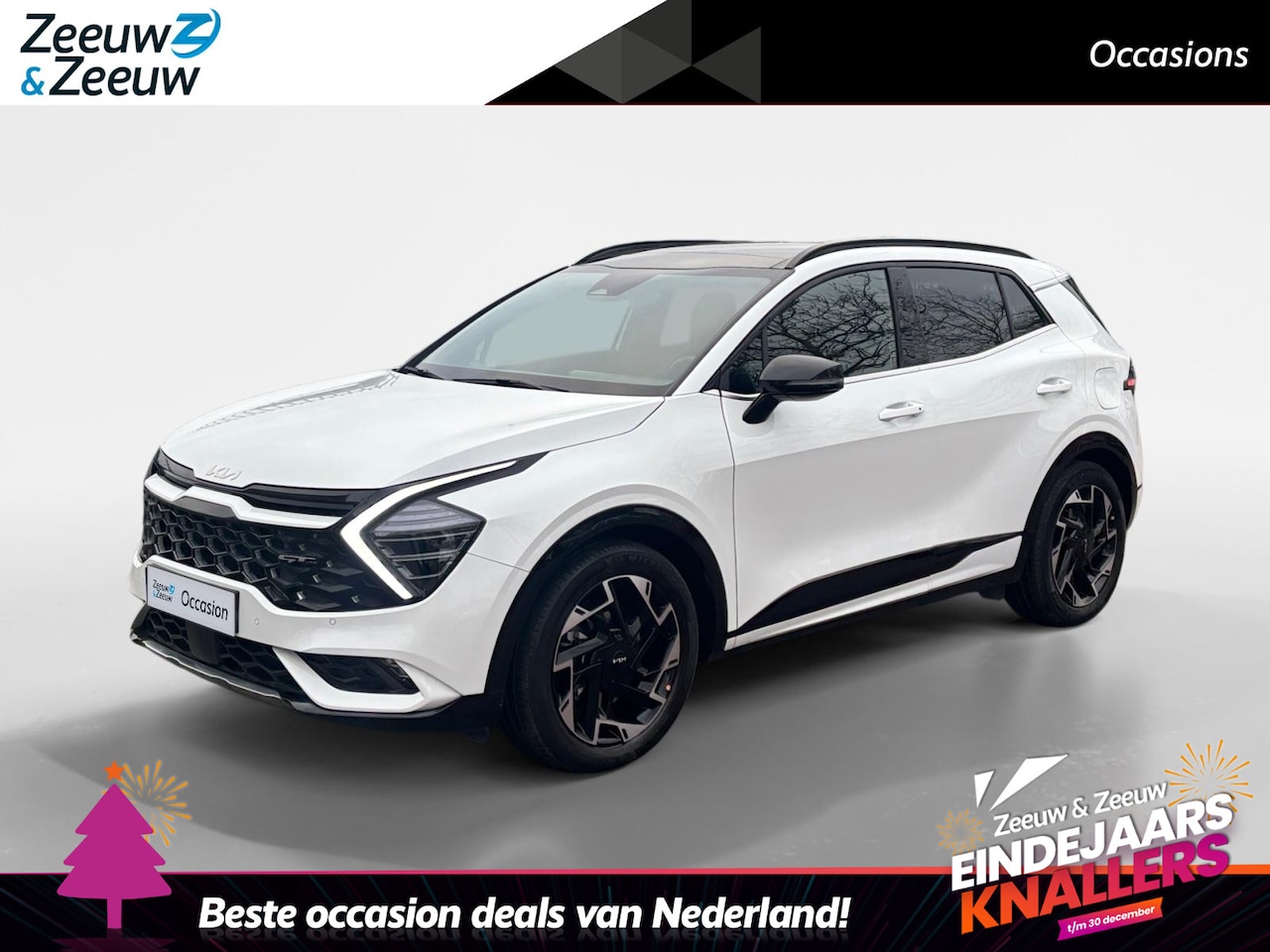 Kia Sportage - 1.6 T-GDi MHEV GT-Line Dealer onderhouden | Navigatie | Achteruitrijcamera | Climate contr - AutoWereld.nl