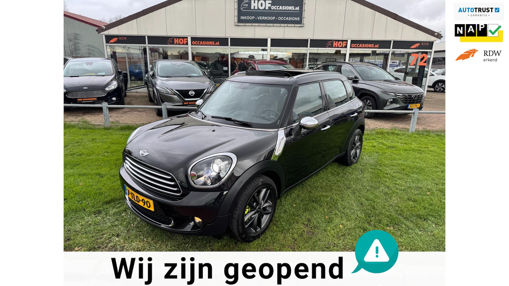 MINI Countryman - Mini 1.6 Cooper AUTOMAAT/PANORAMA/LEDER/NAVI - AutoWereld.nl