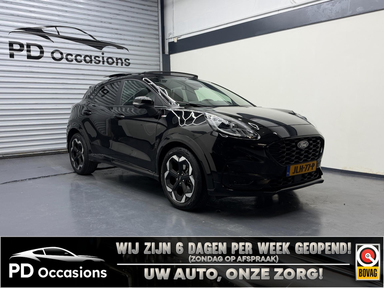 Ford Puma - 1.0 155PK EcoBoost Hybrid ST - Pano - Elek. Achterklep - Winter pakket - ACC - Dodehoek - AutoWereld.nl