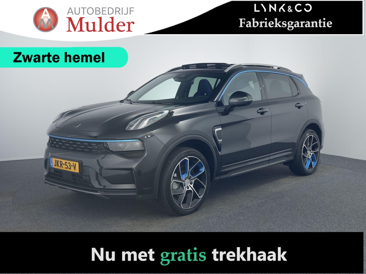 Lynk & Co 01 - 1.5 | Zwarte hemel | Trekhaak | Pano | ACC | 360 Camera - AutoWereld.nl
