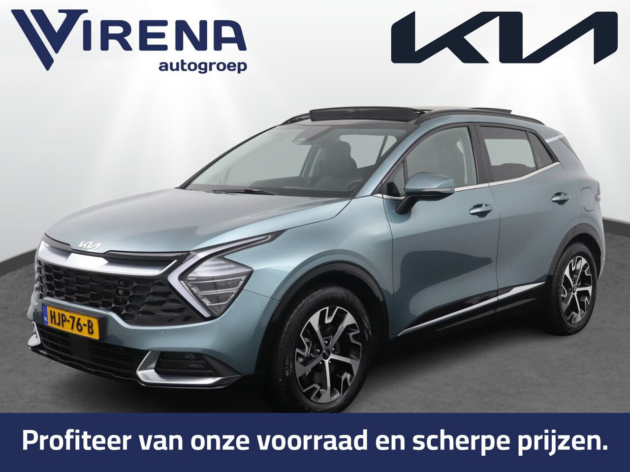 Kia Sportage - 1.6 T-GDi MHEV DynamicPlusLine - Adaptive Cruise - Stoel/Stuurverwarming - Schuif/Kantelda - AutoWereld.nl