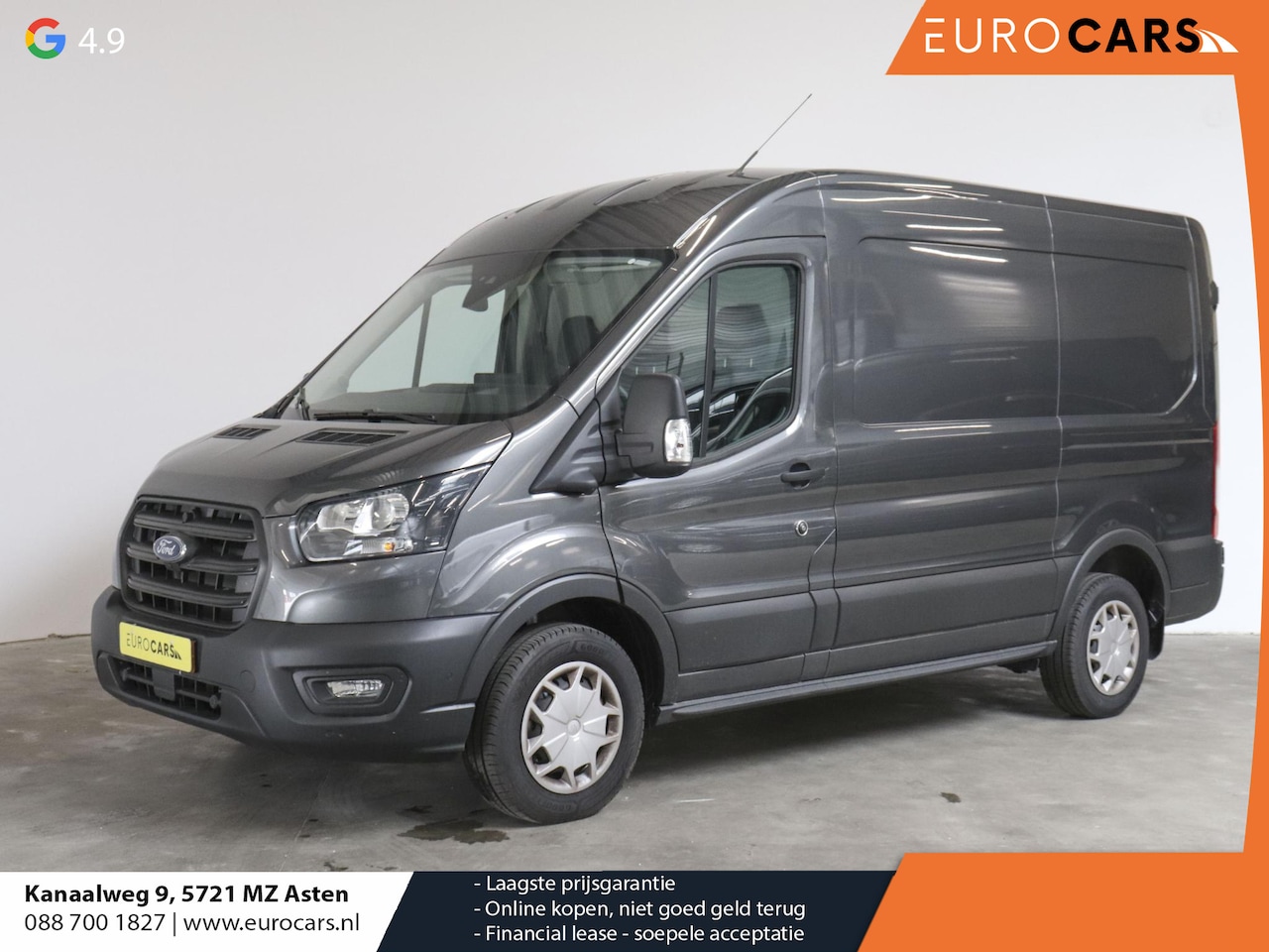 Ford Transit - 105PK L2H2 Trend Airco Navi Cruise Control Navigatie Trekhaak - AutoWereld.nl
