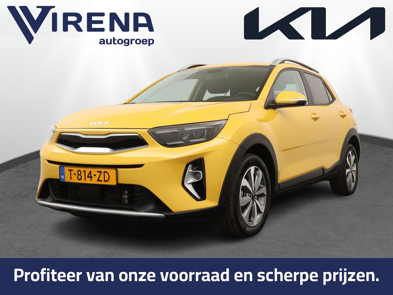 Kia Stonic - 1.0 T-GDi MHEV DynamicPlusLine - Navigatie - LED koplampen - Camera - Apple Carplay/Androi - AutoWereld.nl