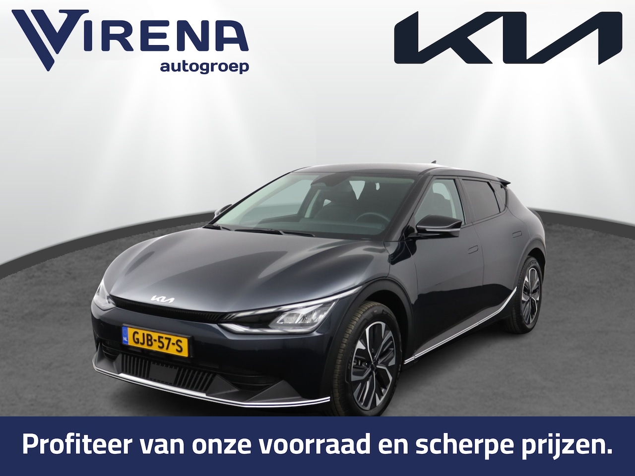 Kia EV6 - Light Edition 58 kWh - SOH 98,9% - Stoel-/stuurverwarming - Cruise Control - Apple CarPlay - AutoWereld.nl