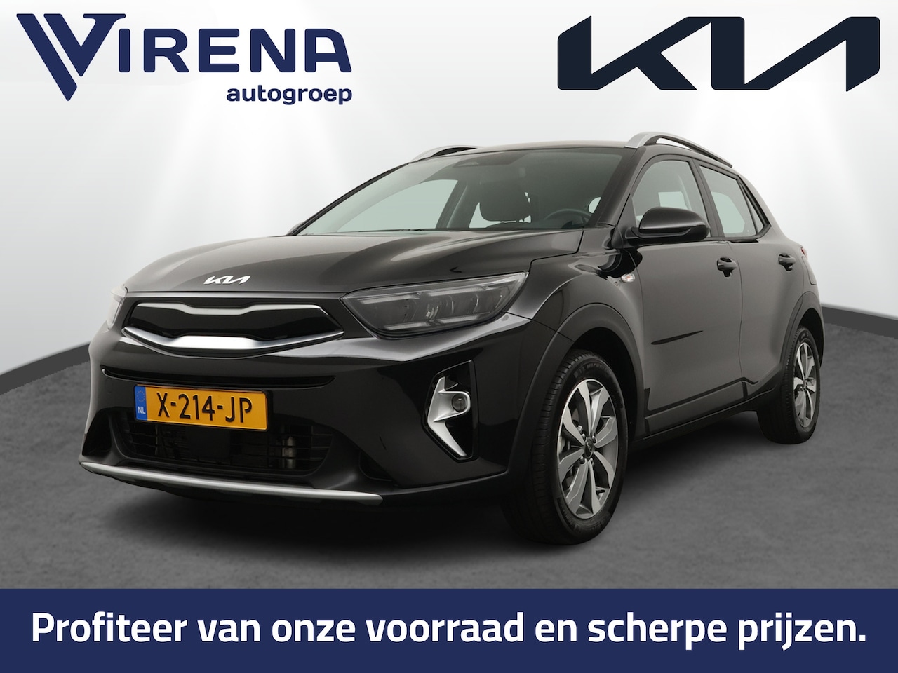 Kia Stonic - 1.0 T-GDi MHEV DynamicLine Apple Carplay/ Android Auto - Cruise Control - Airco - Achterui - AutoWereld.nl