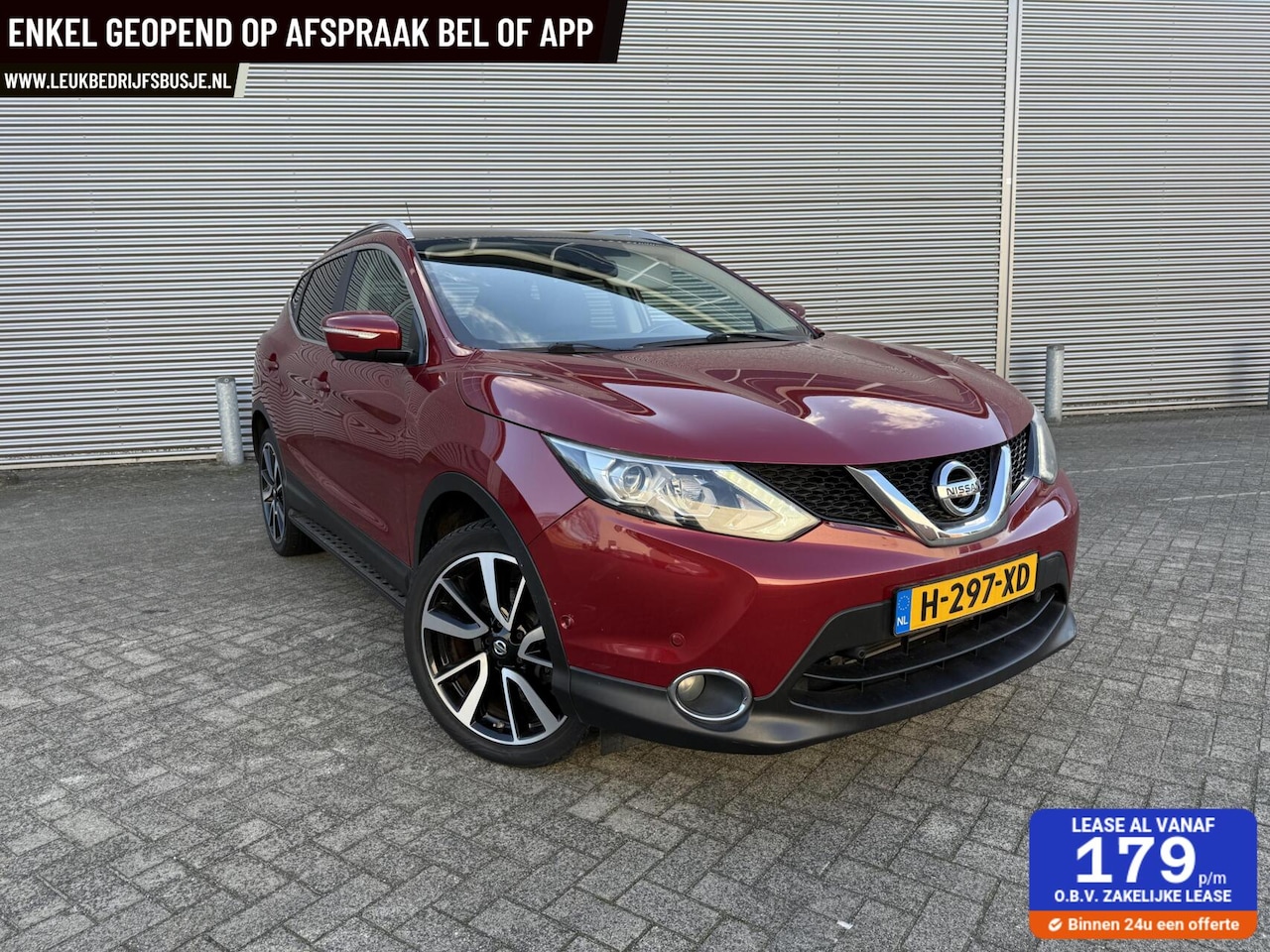 Nissan Qashqai - 1.2 Tekna/nav/BT/360 cam/cruise/stoelvw/ 19” - AutoWereld.nl
