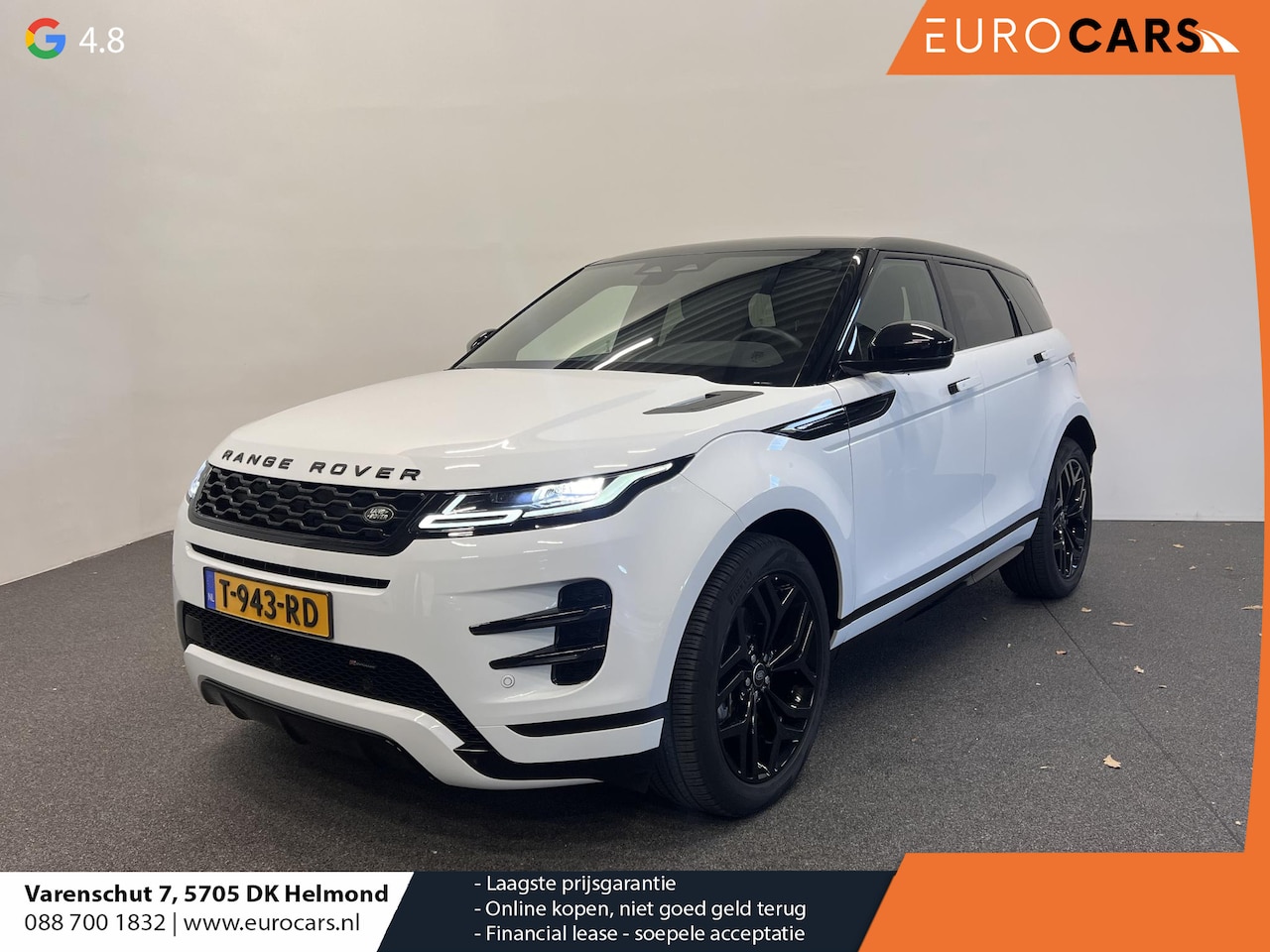 Land Rover Range Rover Evoque - 1.5 P300e AWD R-Dynamic SE Panoramadak Navigatie Apple Carplay/Android Auto Camera Parkeer - AutoWereld.nl
