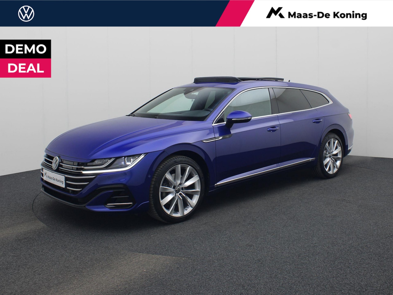 Volkswagen Arteon Shooting Brake - 1.4 TSIeHybrid 160kW/218PK R-Line DSG · Panoramadak · Leder · Apple/Android Car Play · Cam - AutoWereld.nl