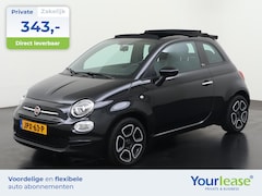 Fiat 500 C - 1.0 Hybrid Dolcevita | All-in 343, - Private Lease | Direct uit voorraad