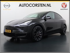 Tesla Model Y - Performance AWD 75kWh SOH 95% Warmtepomp Panoramadak Navi Ecc Leder Lmv 21" Keyless Led El