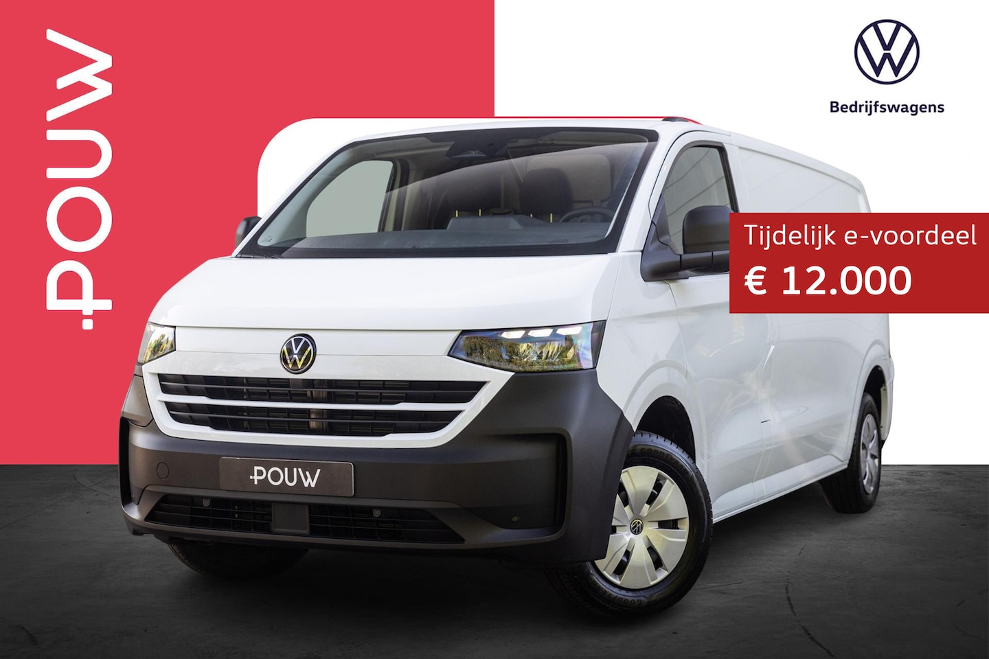 Volkswagen e-Transporter - 34 L2H1 136pk Life 64 kWh | Trekhaak | Navigatiesysteem - AutoWereld.nl