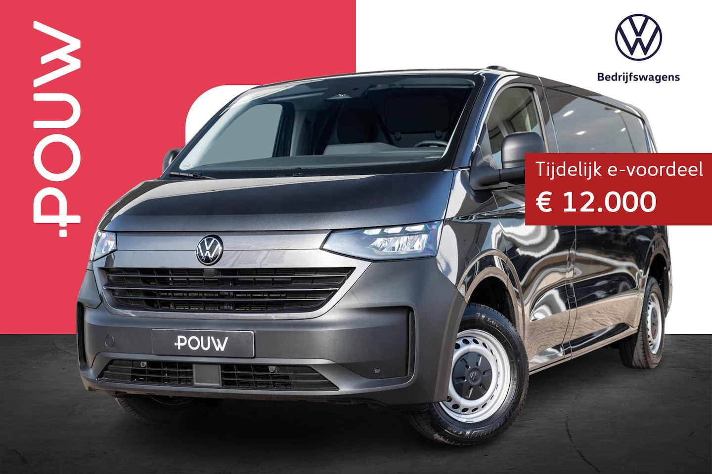 Volkswagen e-Transporter - 34 L2H1 218pk Life 64 kWh | Voorruitverwarming | Trekhaak - AutoWereld.nl