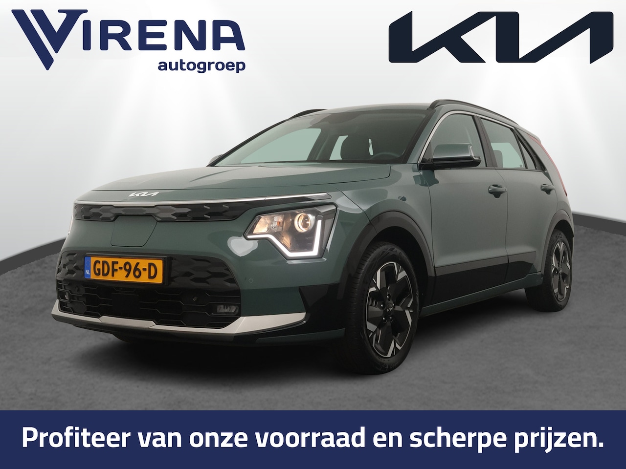 Kia Niro EV - DynamicLine 64.8 kWh Airco - Apple Carplay/Android Auto - Cruise Control - Navigatie - Ver - AutoWereld.nl