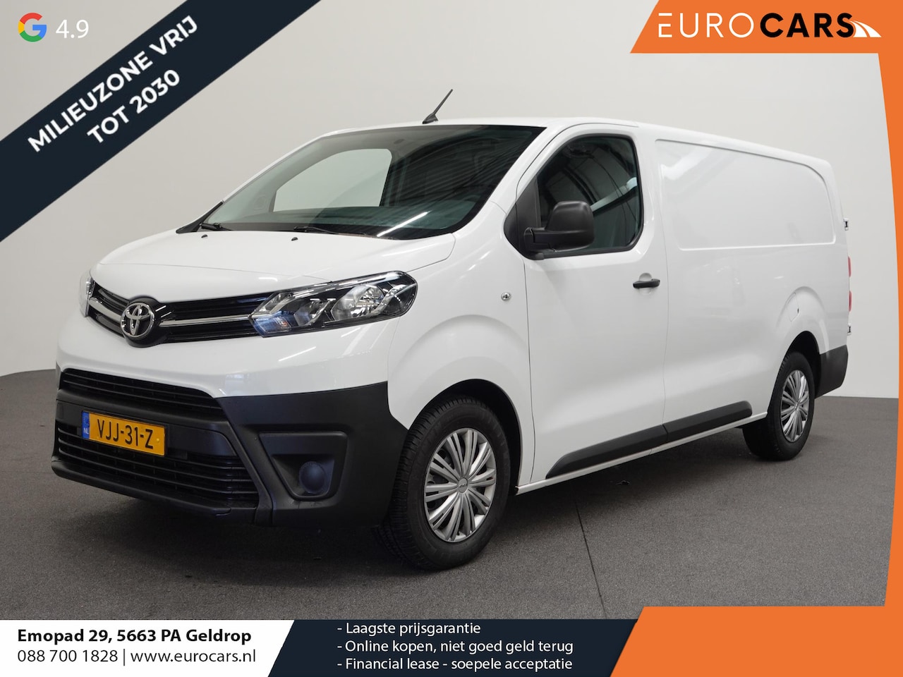 Toyota PROACE Long Worker - 102pk L3 Airco Cruise control Trekhaak Euro6 - AutoWereld.nl