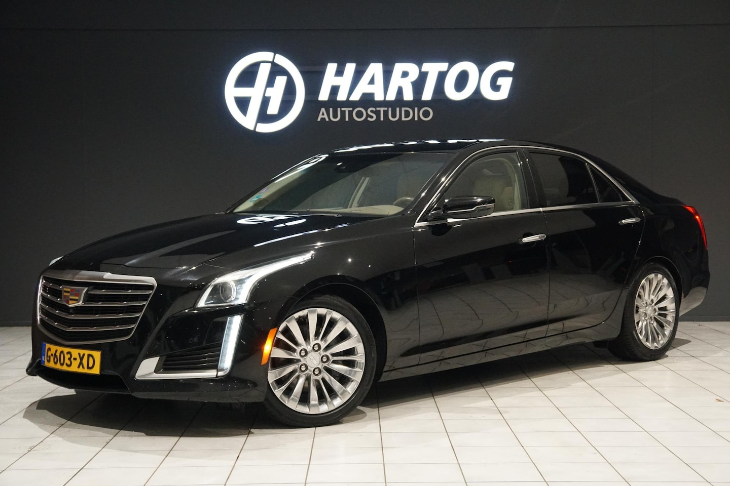 Cadillac CTS - 2.0 Premium met LPG installatie + PANO / STOELVERKOELING - AutoWereld.nl