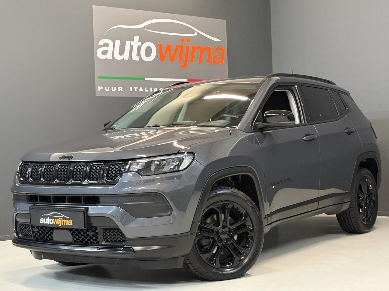 Jeep Compass - 1.5l GSE 145pk e-Hybrid Night Eagle DCT Carplay, Led koplampen, Stoel/Stuur verwarming - AutoWereld.nl