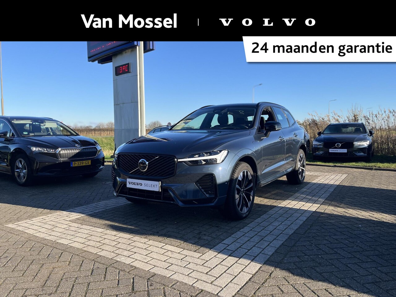 Volvo XC60 - T6 Plug-in hybrid AWD Ultra Dark | Panorama Dak | 360 Graden Camera | Head Up Display | - AutoWereld.nl