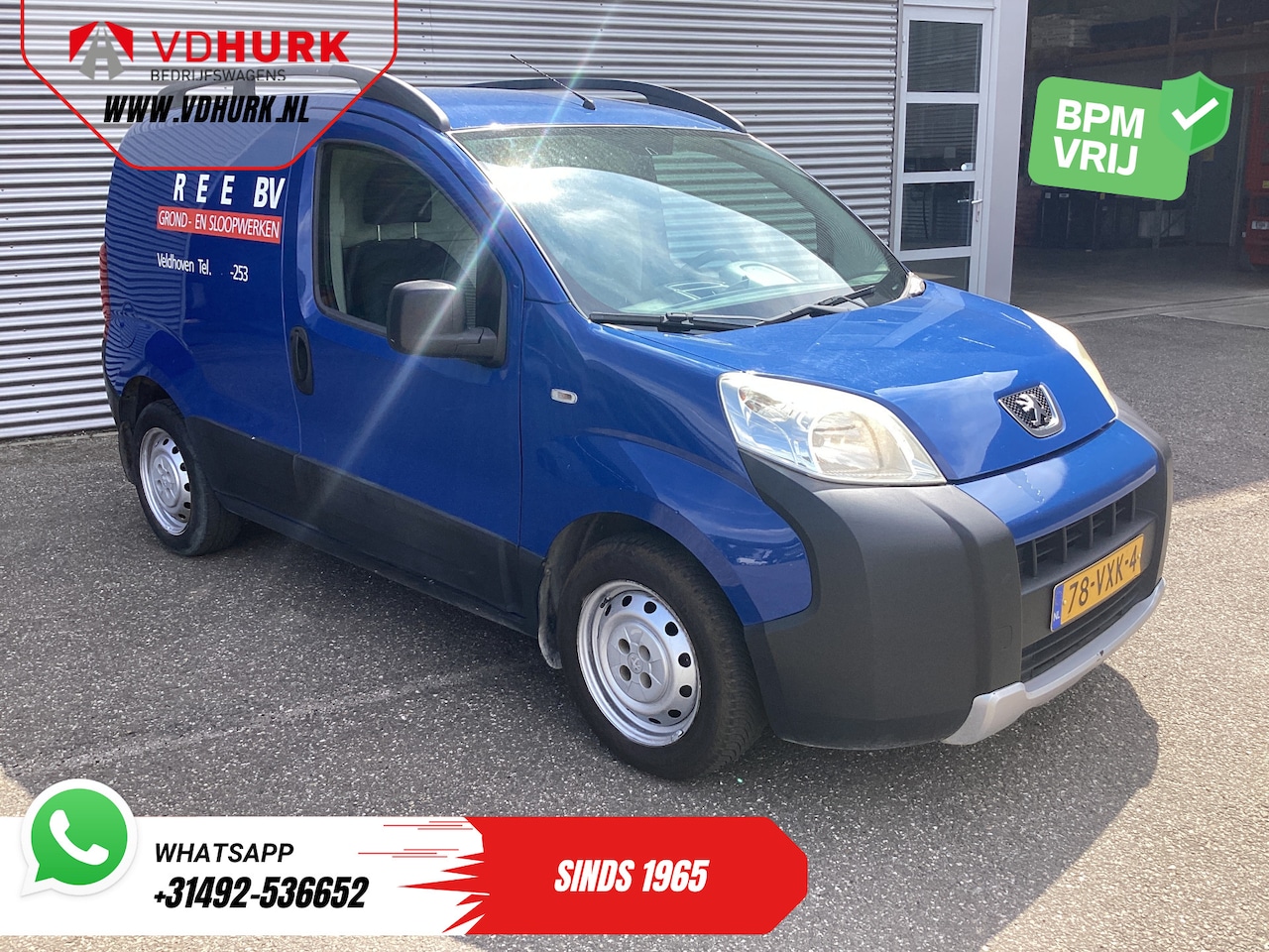 Peugeot Bipper - 1.4 HDi EXPORT ONLY NL Auto/ Carkit/ Betimmerd/ Radio/ Trekhaak - AutoWereld.nl