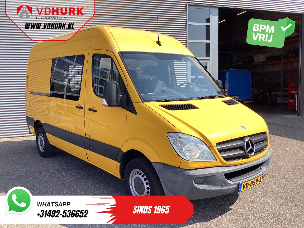 Mercedes-Benz Sprinter - 316 2.2 CDI Aut. L2H2 EXPORT 3.5t Trekverm./ Airco/ Cruise/ Trekhaak - AutoWereld.nl