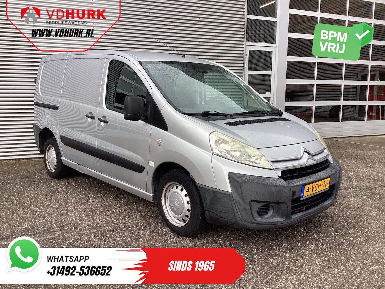 Citroën Jumpy - 2.0 HDI 120 pk EXPORT ONLY 3Pers./ NL Auto/ Airco/ Cruise - AutoWereld.nl