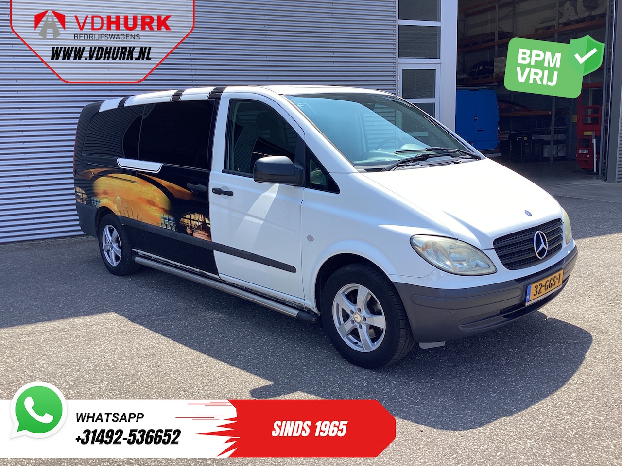 Mercedes-Benz Vito - 109 CDI L3 EXPORT ONLY (€6.655,- Incl. BTW/BPM Vrij!) 9 Persoons/ Kombi/ Combi/ 9P/ Sideba - AutoWereld.nl