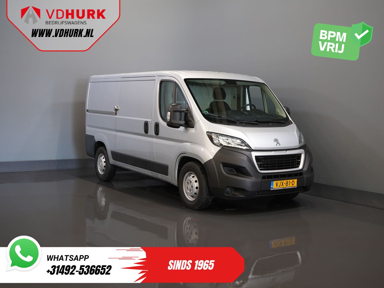 Peugeot Boxer - 2.2 HDi 140 pk L2 EXPORT ONLY 3.0t Trekverm./ Navi/ Camera/ PDC/ Cruise/ Airco - AutoWereld.nl