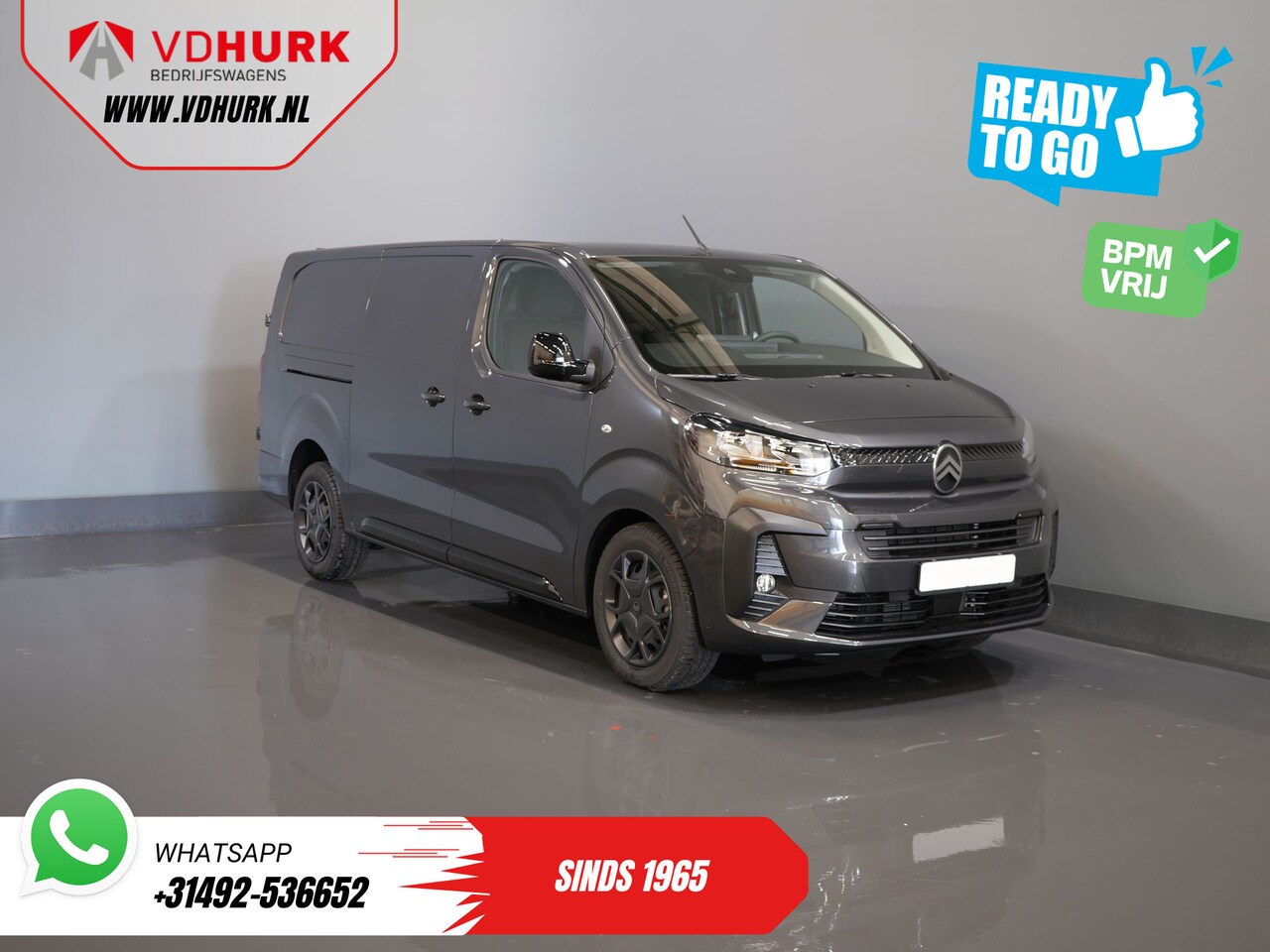 Citroën Jumpy - 2.0 HDI 180 pk Aut. L3 BPM VRIJ! 2xSchuifdeur/ Virtual cockpit/ Carplay/ Camera/ PDC/ Crui - AutoWereld.nl