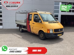 Volkswagen LT 35 - 2.8 TDI 130 pk L3 DC Dubbel Cabine EXPORT ONLY Open laadbak 2.8t Trekverm./ 6 persoons/ Im