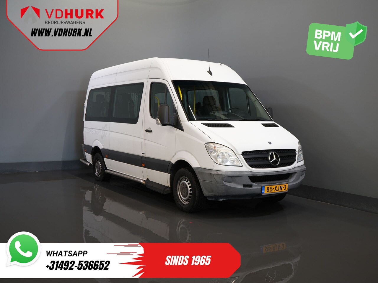 Mercedes-Benz Sprinter - 313 2.2 CDI L2H2 €9.922 Incl. BTW BPM VRIJ! EXPORT ONLY Combi/ 9 Persoons/ Kombi/ 9P/ Airc - AutoWereld.nl