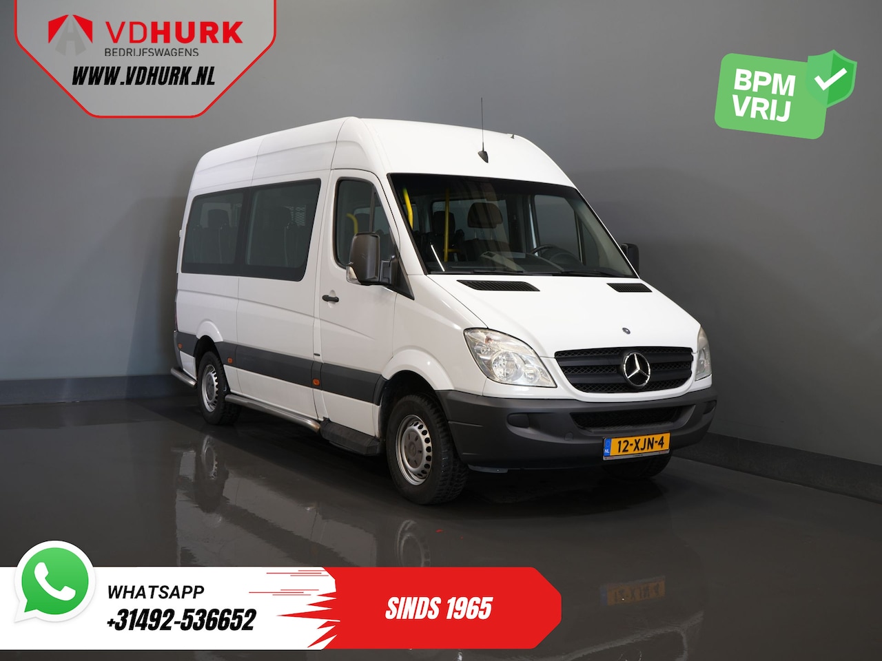 Mercedes-Benz Sprinter - 313 2.2 CDI L2H2 €9922 Incl. BTW BPM VRIJ! EXPORT Combi/ 9 Persoons/ Kombi/ 9P/ Airco/ Rol - AutoWereld.nl