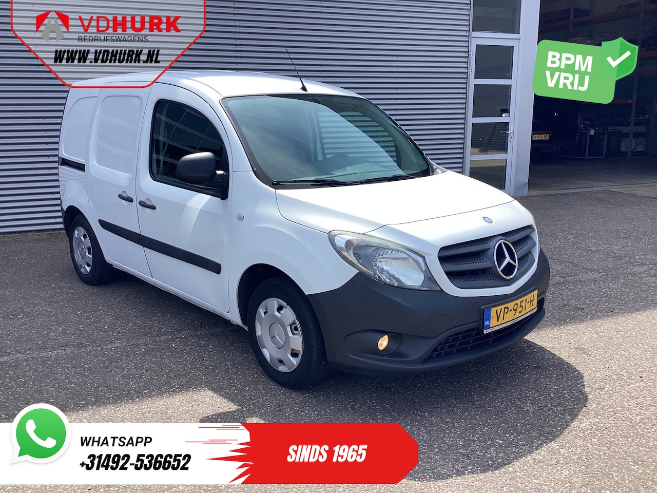 Mercedes-Benz Citan - 108 CDI EXPORT ONLY Airco/ Trekhaak/ Bluetooth - AutoWereld.nl