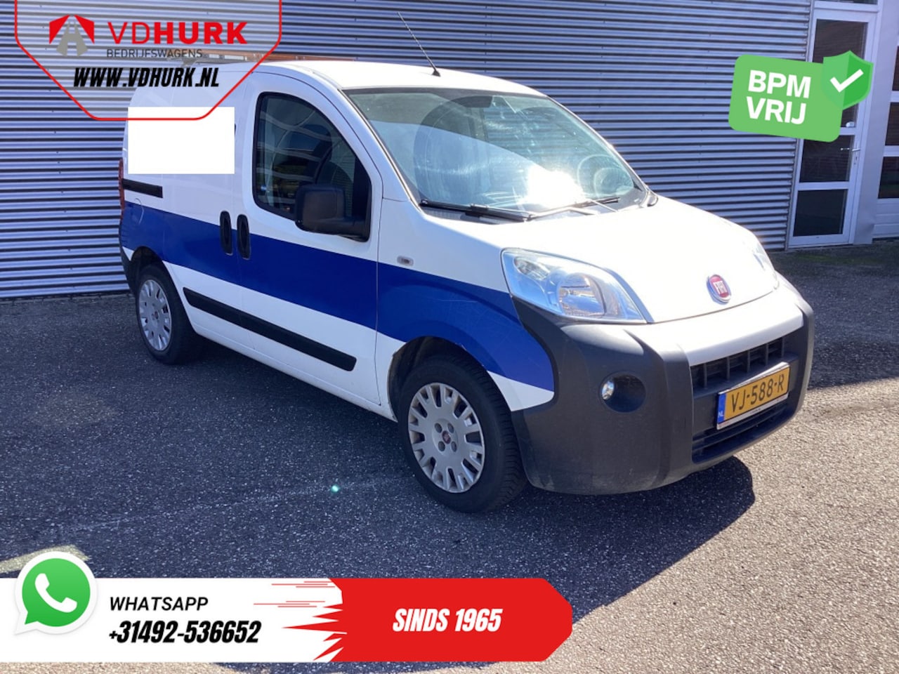 Fiat Fiorino - 1.3 MJ 75 pk EXPORT APK 09-2026/ Airco/ Trekhaak/ Lichtbalk/ PDC - AutoWereld.nl