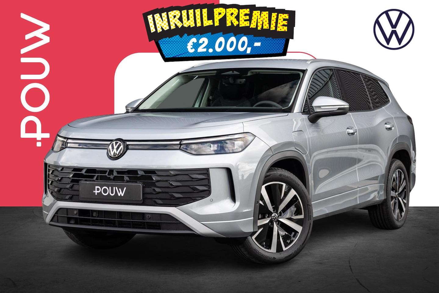 Volkswagen Tayron - 1.5 eHybrid 204pk Life Edition | Comfort Pakket | 19" Velgen - AutoWereld.nl