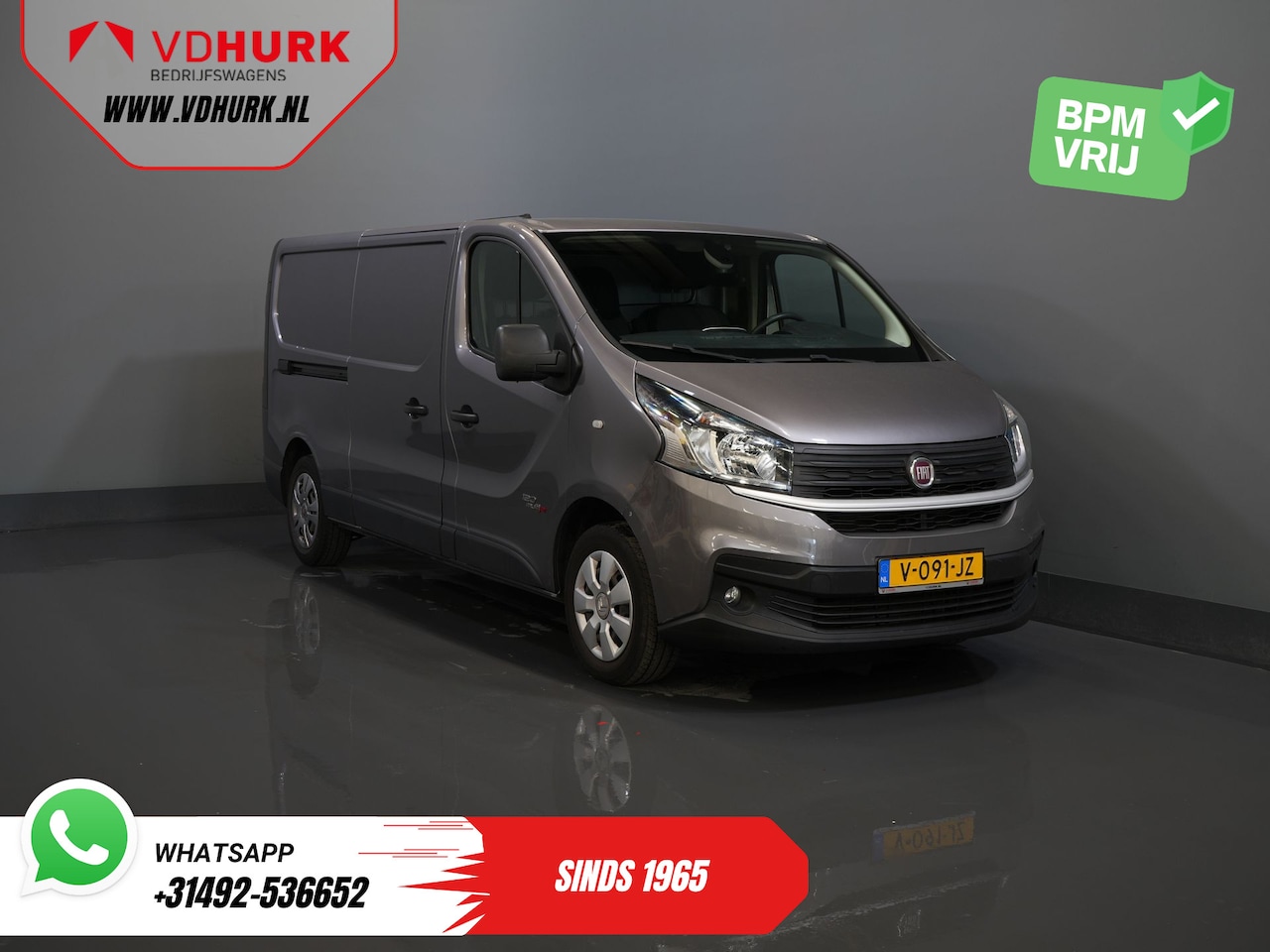 Fiat Talento - 1.6 MJ 125 pk L2 BPM VRIJ! Camera/ PDC/ Trekhaak/ Navi/ Airco - AutoWereld.nl