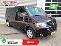 Volkswagen Transporter - 2.0 TDI 140 pk DSG Aut. L2 Dubbel Cabine DC EXPORT 2.5t Trekverm./ Cruise/ Airco/ PDC V+A/