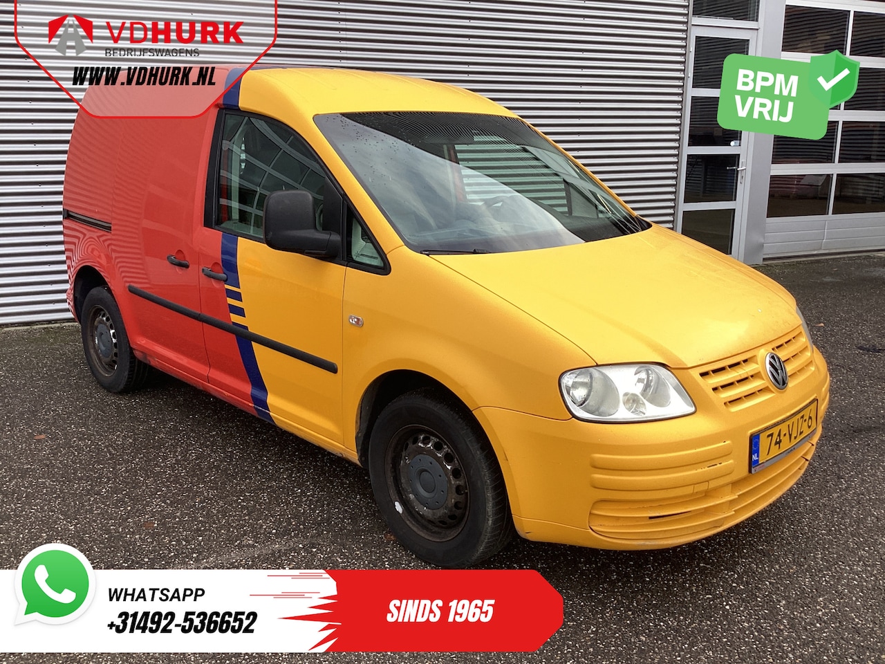 Volkswagen Caddy - 2.0 SDI EXPORT ONLY DB-Riem V.V./ Airco/ Cruise - AutoWereld.nl