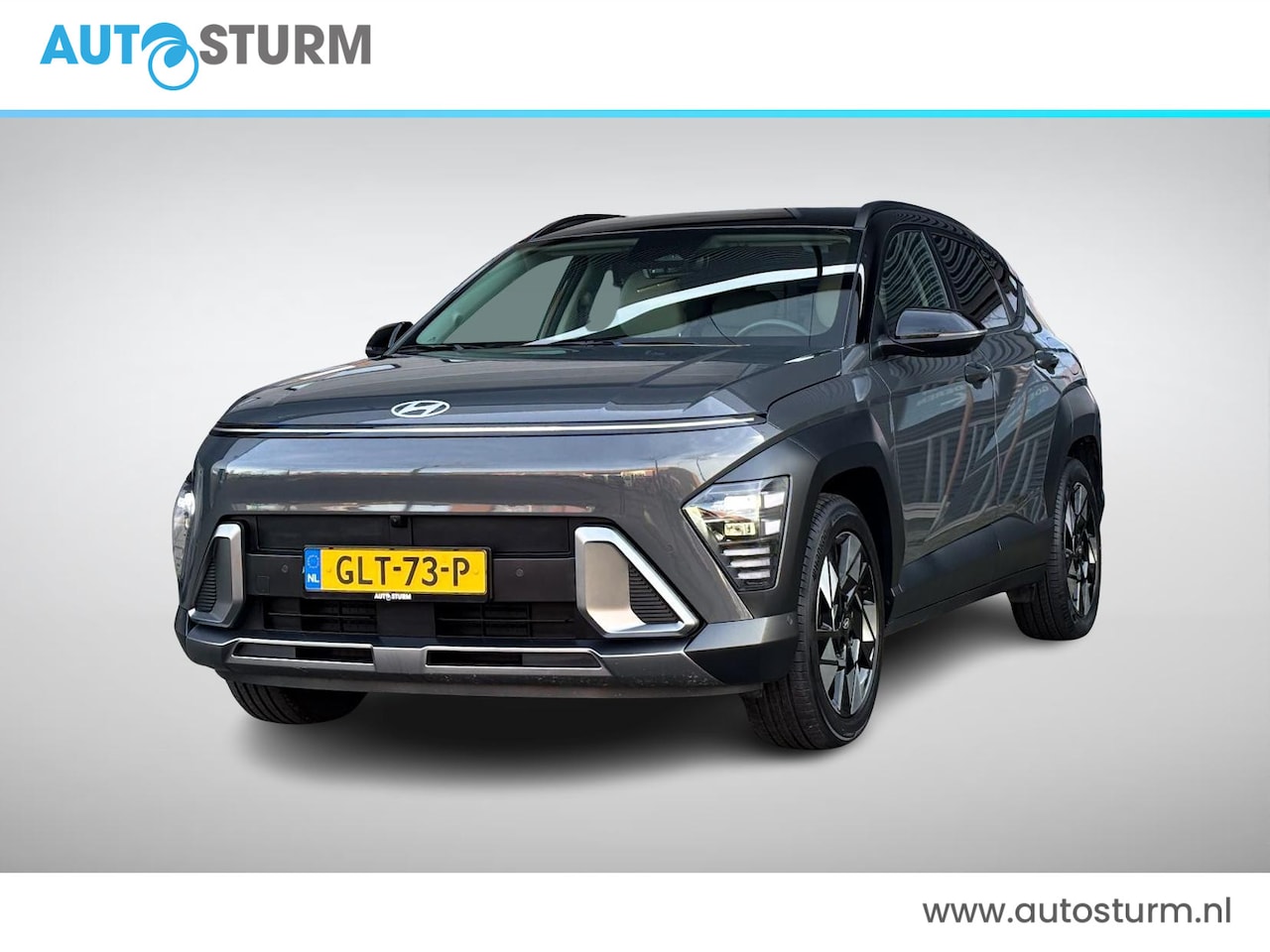 Hyundai Kona - 1.6 GDI HEV Premium NL-Auto, Meest Luxe Uitvoering! - AutoWereld.nl