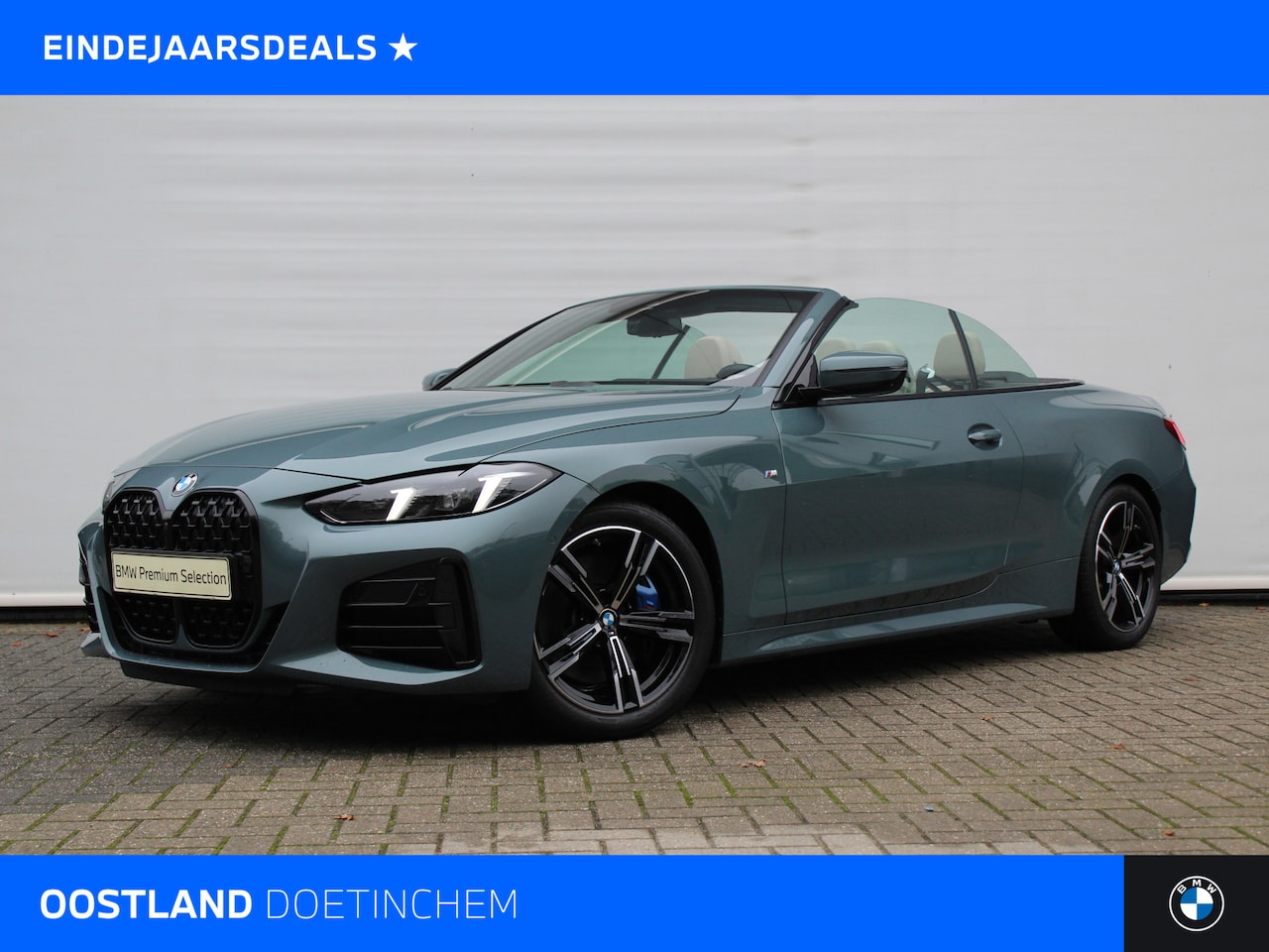 BMW 4-serie Cabrio - 420i High Executive M Sport Automaat / Trekhaak / M Adaptief onderstel / Comfort Access / - AutoWereld.nl