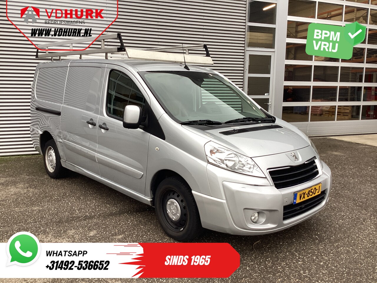 Peugeot Expert - 2.0 HDI 165 pk Aut. L2 EXPORT Leder/ Imperiaal/ Airco/ Cruise/ PDC/ Trekhaak - AutoWereld.nl