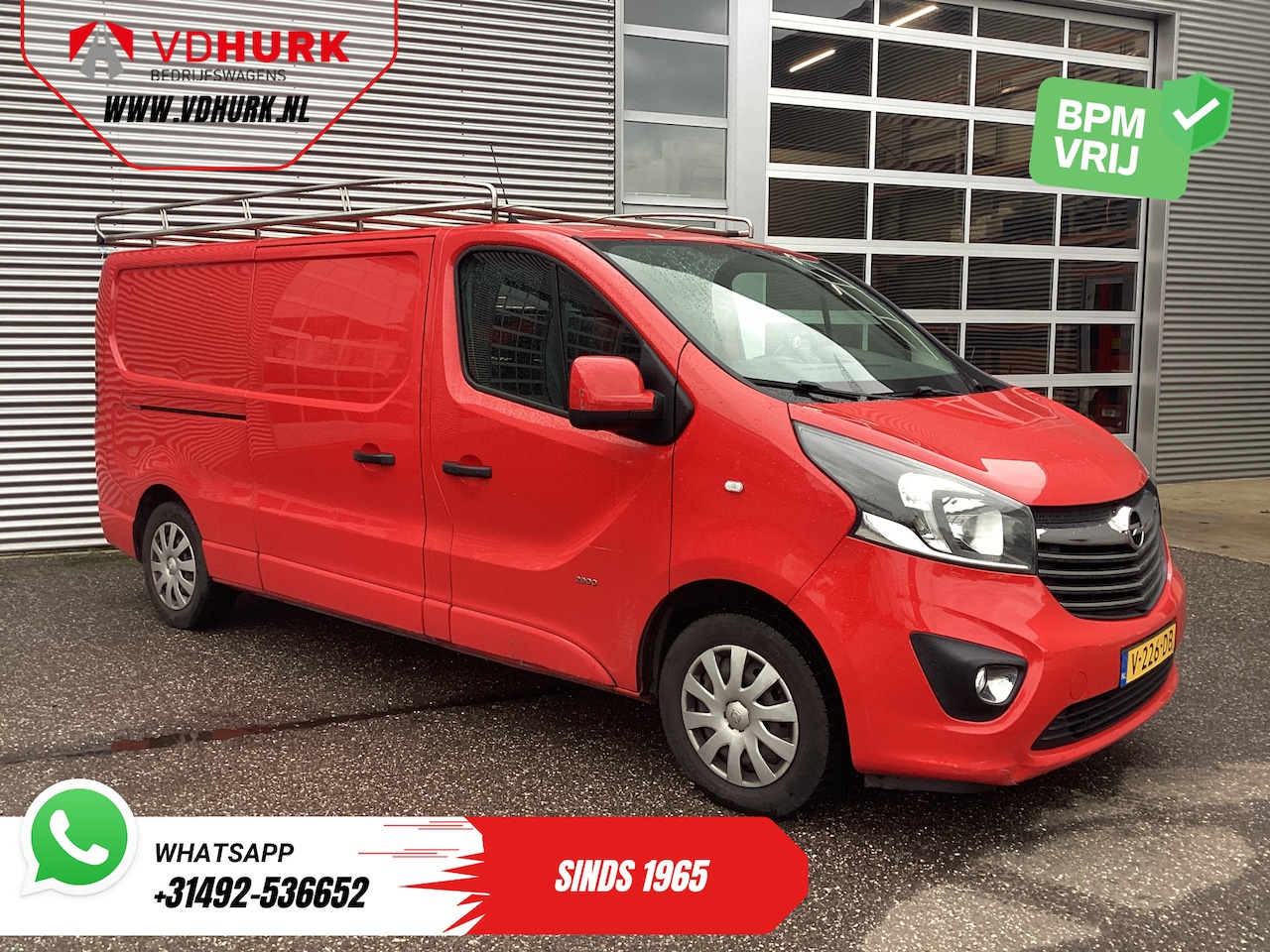 Opel Vivaro - 1.6 CDTI 125 pk L2 EXPORT EURO 6/ NL Auto/ Imperiaal/ Airco/ Navi/ Cruise/ PDC/ DAB/ Trekh - AutoWereld.nl