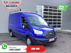 Ford Transit - 2.0 TDCI 130 pk L2H2 Trend NL Auto/ 2xSchuifdeur/ Imperaal + Ladder/ Inrichting/ Cruise/ C