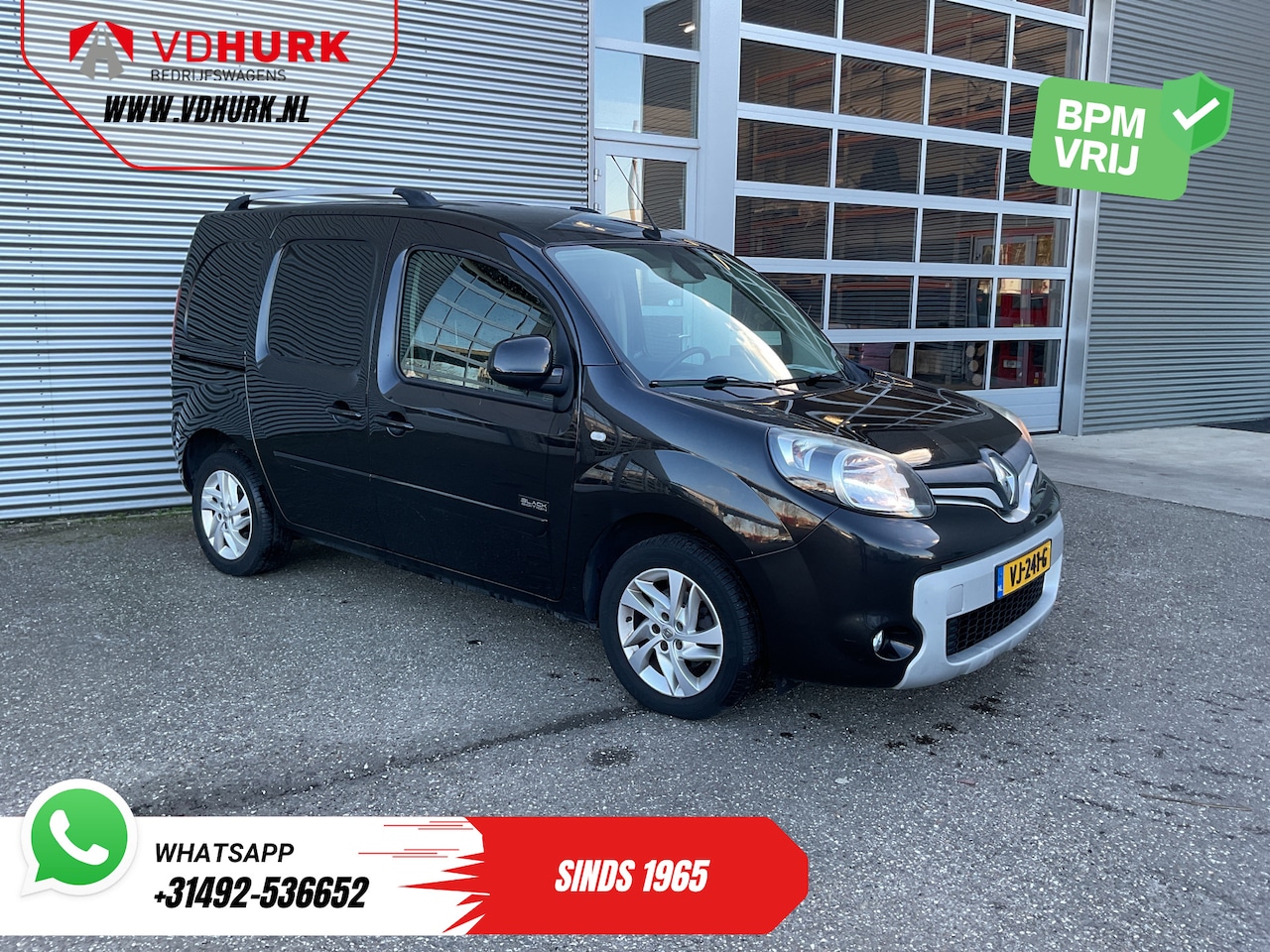 Renault Kangoo Express - 1.5 dCi 90 pk Express Black Edition (EXPORT) NL Auto/ Climate/ Airco/ Navi/ Cruise/ PDC/ 1 - AutoWereld.nl
